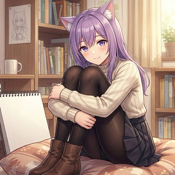 私服ミニスカ黒タイツのシスその２
