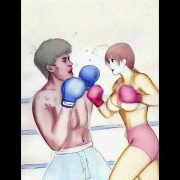 某高校の男子ボクシング部のキャプテンに女子高校チャンプが挑戦2