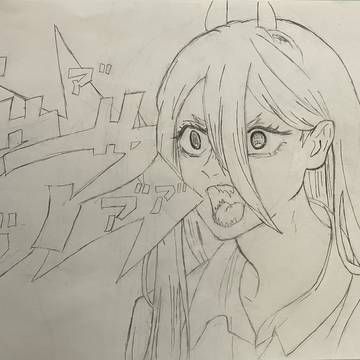 チェンソーマン パワー 模写