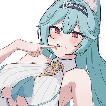 舔手指