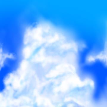 青空 クラゲが泳ぐ