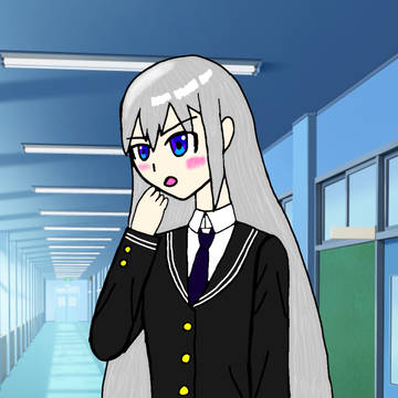 悩む少女
