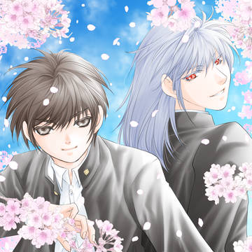 空と桜