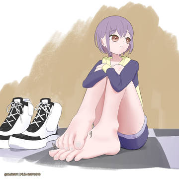 燈足