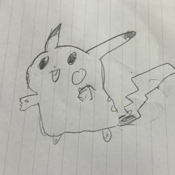30秒で描いたピカチュウ