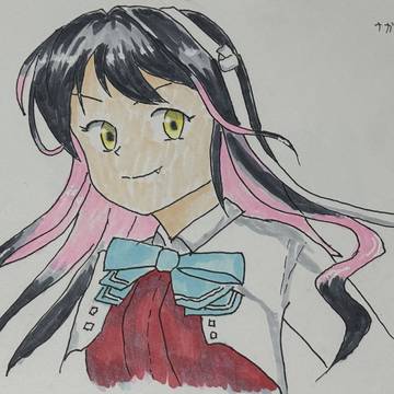 長波さま模写