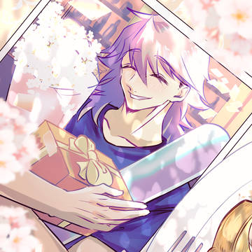 サクラ誕生日絵