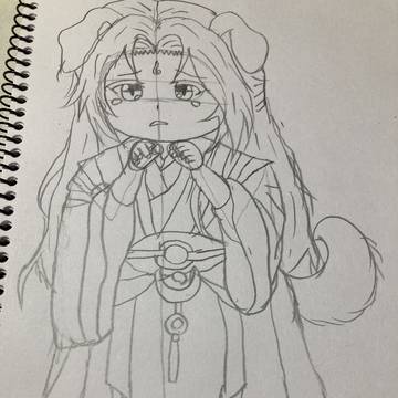 アナログ洛冰河とAIイラスト洛冰河