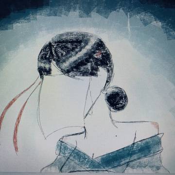 タブレットで描いた
