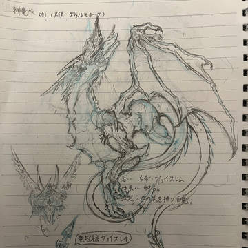 自創作集(作品ラフあり)