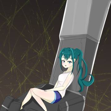機械腕と少女