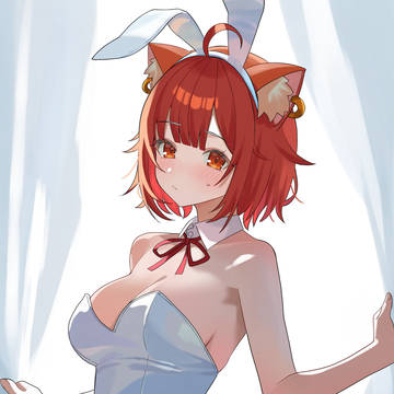 白バニーぷてち