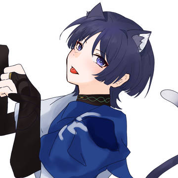 リク絵:猫化放浪者
