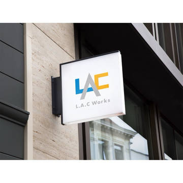 自分の屋号ロゴ（L.A.C Works）