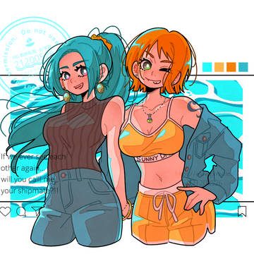 【ONEPIECE】ナミビビ