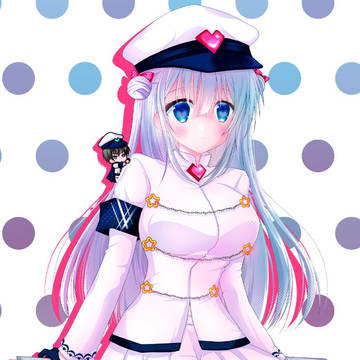 白軍服瑠奈ちゃん