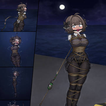 探偵ちゃん 海処理