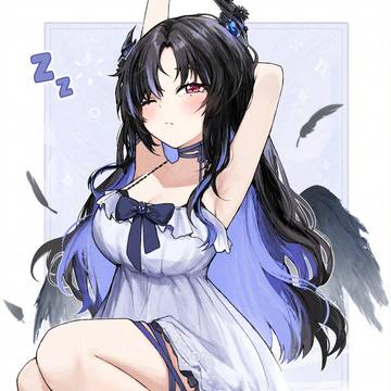 Sleepy Nerissa - 眠そうなネリッサ