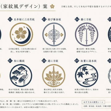 本丸紋　デザイン案