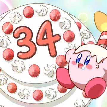 星のカービィ34周年