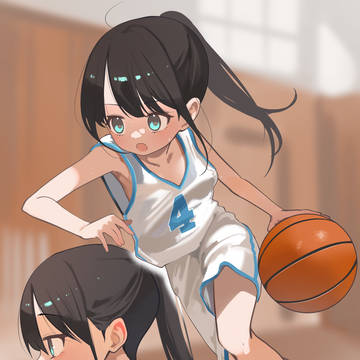 女バスの女の子🩵