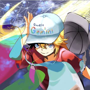 Google Geminiさんとオリキャラ