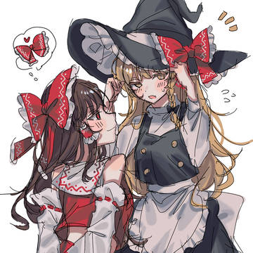 お揃いレイマリ