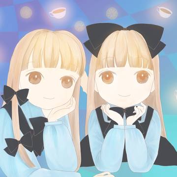 不思議の国の双子のお茶会