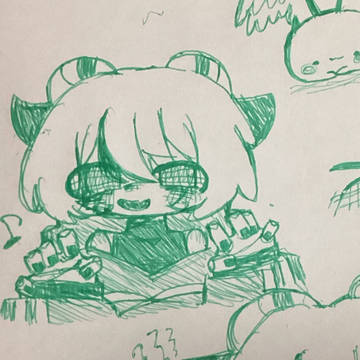 アナログで描いた絵たち