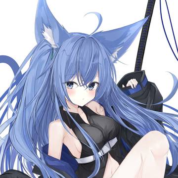 青髪練習
