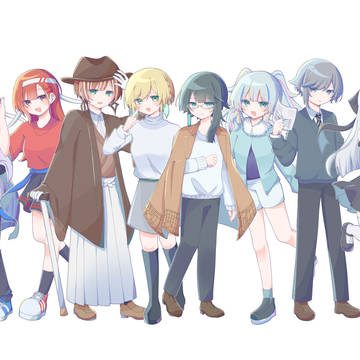 三都結ぶは青の路線 キャラシまとめ