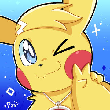 Volt's Peace Pose [Icon Comm]