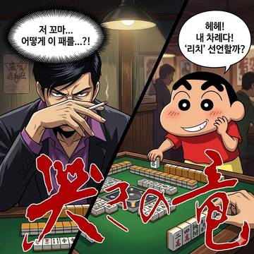 哭きの竜 VS しんちゃん - 麻雀対決