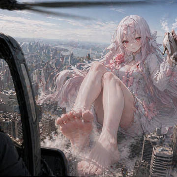 [rhythm games/UT/DDLC]giantess