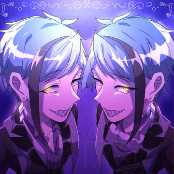 咬魚の双子