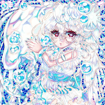 【Jellyfish】A4サイズ。