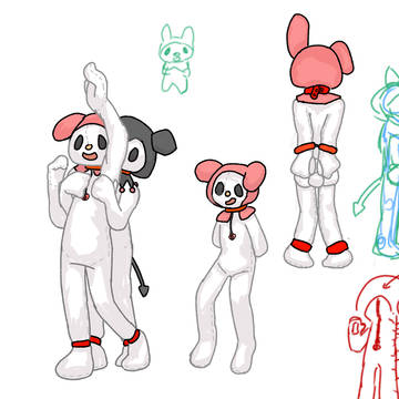 bunny suits