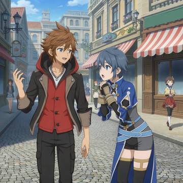 Sora and Ardee exchange tales