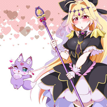 キュアアルカナるるかちゃん描いたよ