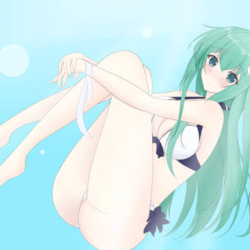 水着早苗さんRE
