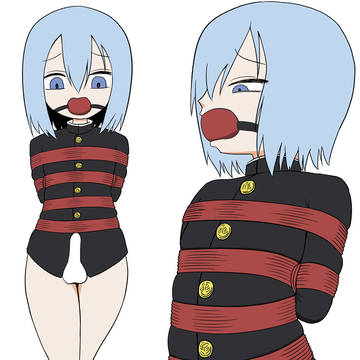 学ラン男の娘緊縛練習
