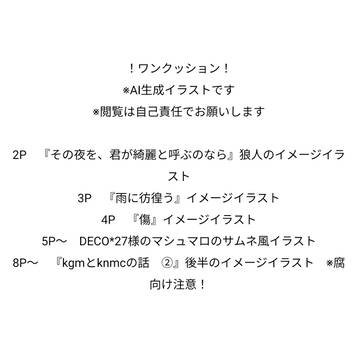 【AI生成】二次創作小説のイメージイラストまとめ＋α