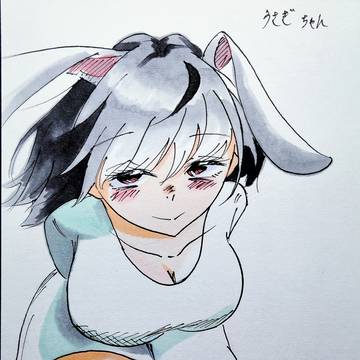 オリジナル漫画のヒロイン うさぎちゃん