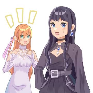 ガイアちゃんとリーンちゃん