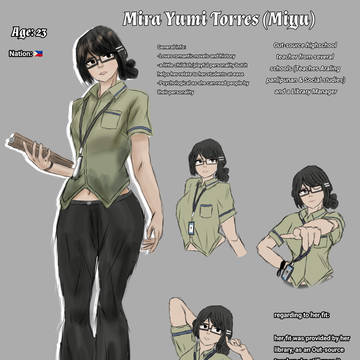 Librarian OC - Mira Yumi