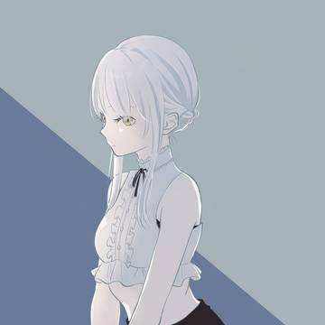 白/黒
