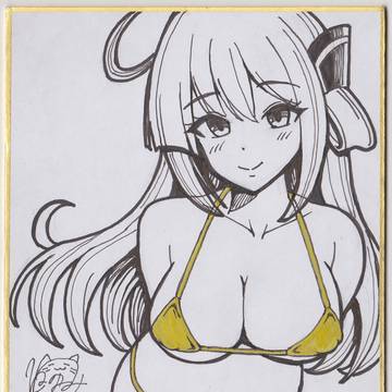 閃刀姫色紙イラスト