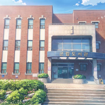 [時間差分アリ]図書館の風景