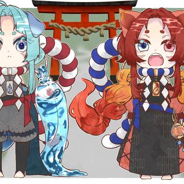神前守護霊獣ツイン