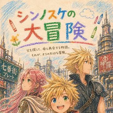 『シンノスケの大冒険』表紙。
